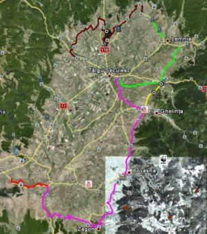 Nemere útja - Google Earth térkép, GPX track-el